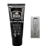 پلی ژل Non Stick INM شماره 01 رنگ Crystal
