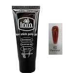 پلی ژل Non Stick INM شماره 02 رنگ Chestnut