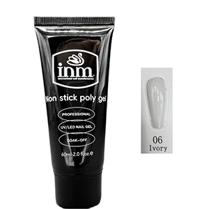 پلی‌ژل Non-Stick Poly Gel INM رنگ Ivory 06